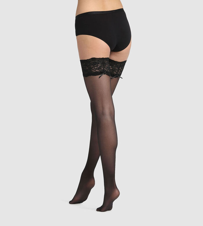 Seamless Tights With Lace Suspender, Over-knee Thigh-highs, Pantyhose With  Foot Shape, Sexy And Elegant Women's Stockings
