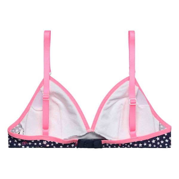 DIM Girl Triangle Bra with Removable Padding Sailor Blue