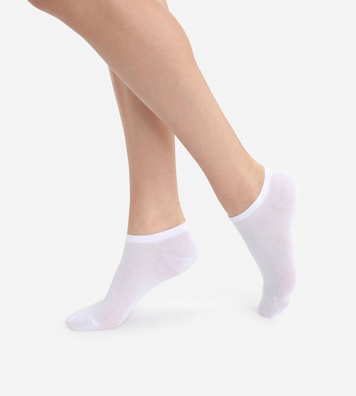 Pack of 2 pairs of black Femme Pur Coton socks for women