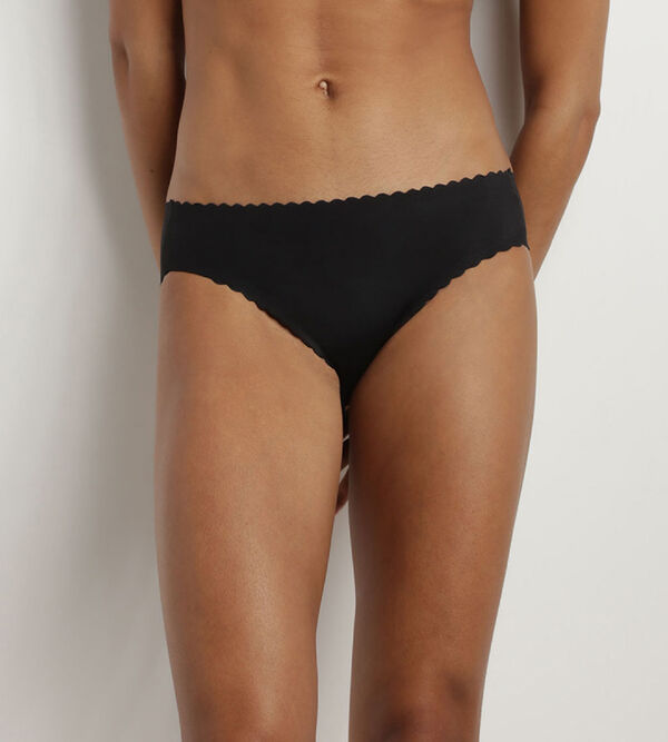 Buy Black Thong Microfibre Knickers 7 Pack from Next USA
