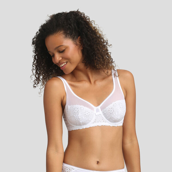 Are you among those who prefer white in your bras?Non wireless flexible bra  models that come in any color you desire are available at pen