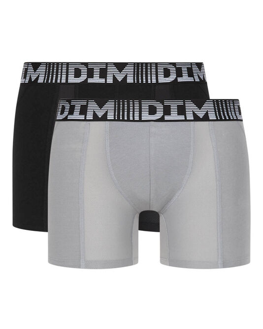 DIM men 3D| Set of 2 Men's Stay & Fit Cotton Boxers - French Market
