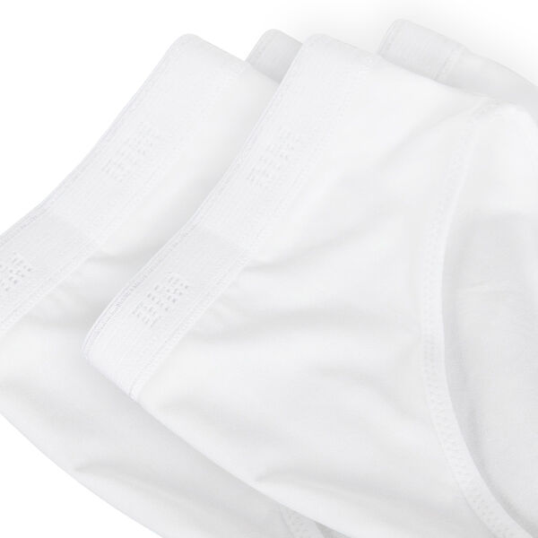 2 pack white briefs Dim Girl- Pocket Basic