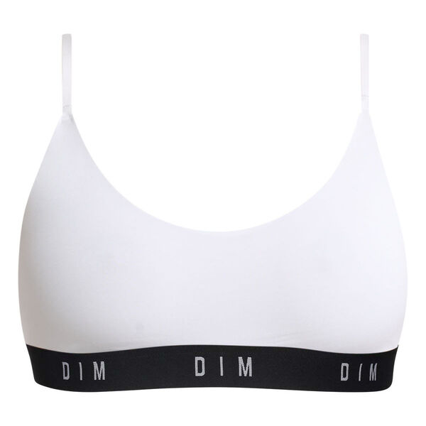 White non-wired bra for women - DIM Originals