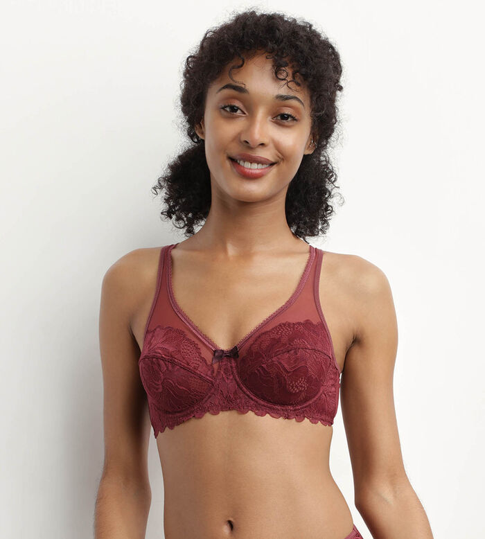 Generous Invisible mother-of-pearl bra Dim