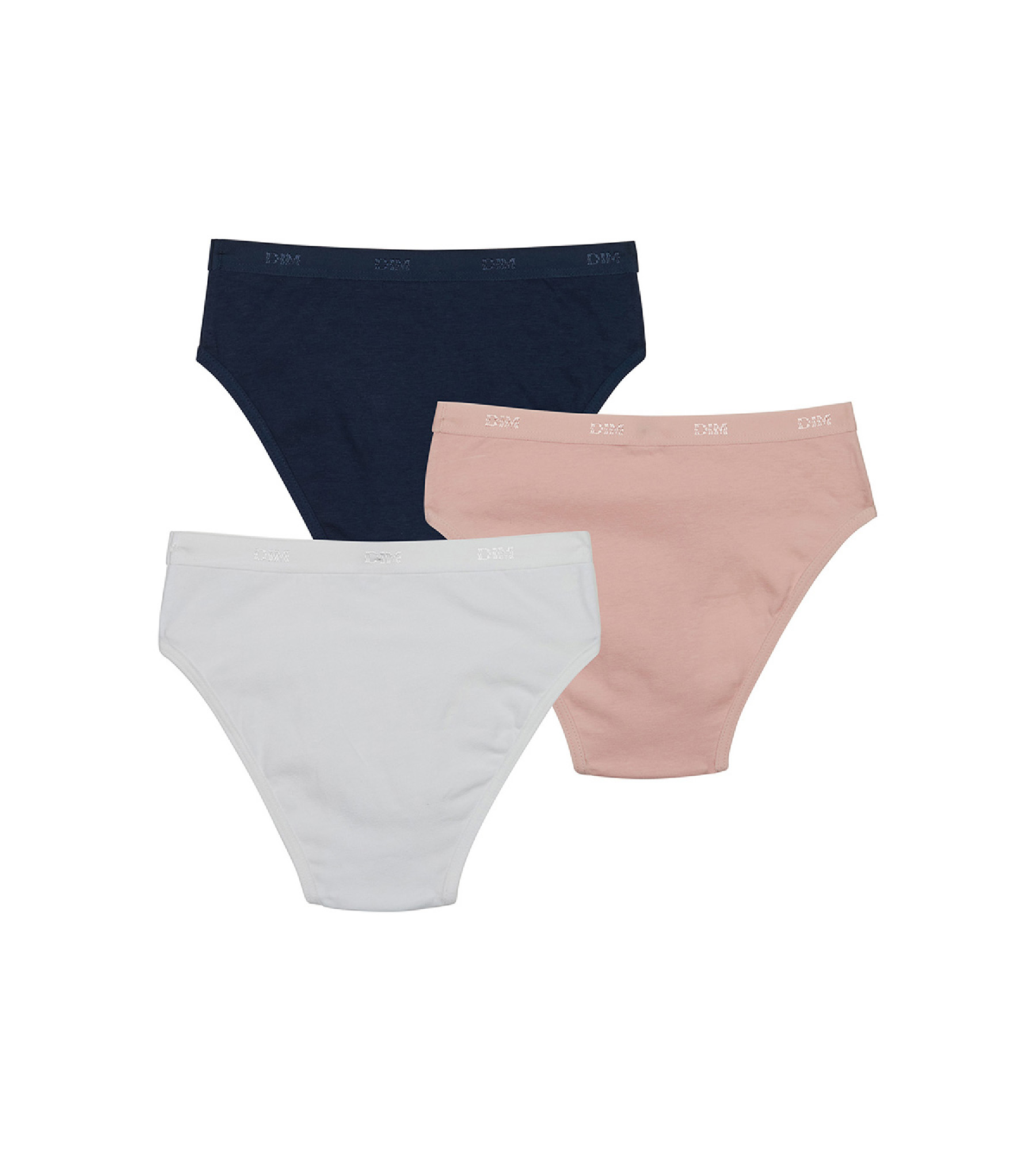 Pack of 3 pearl and pink knickers Les Pockets DIM Girl