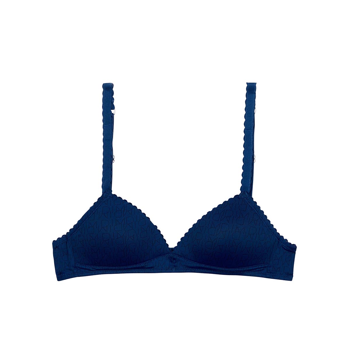 DIM Girl Triangle Bra with Removable Padding Sailor Blue