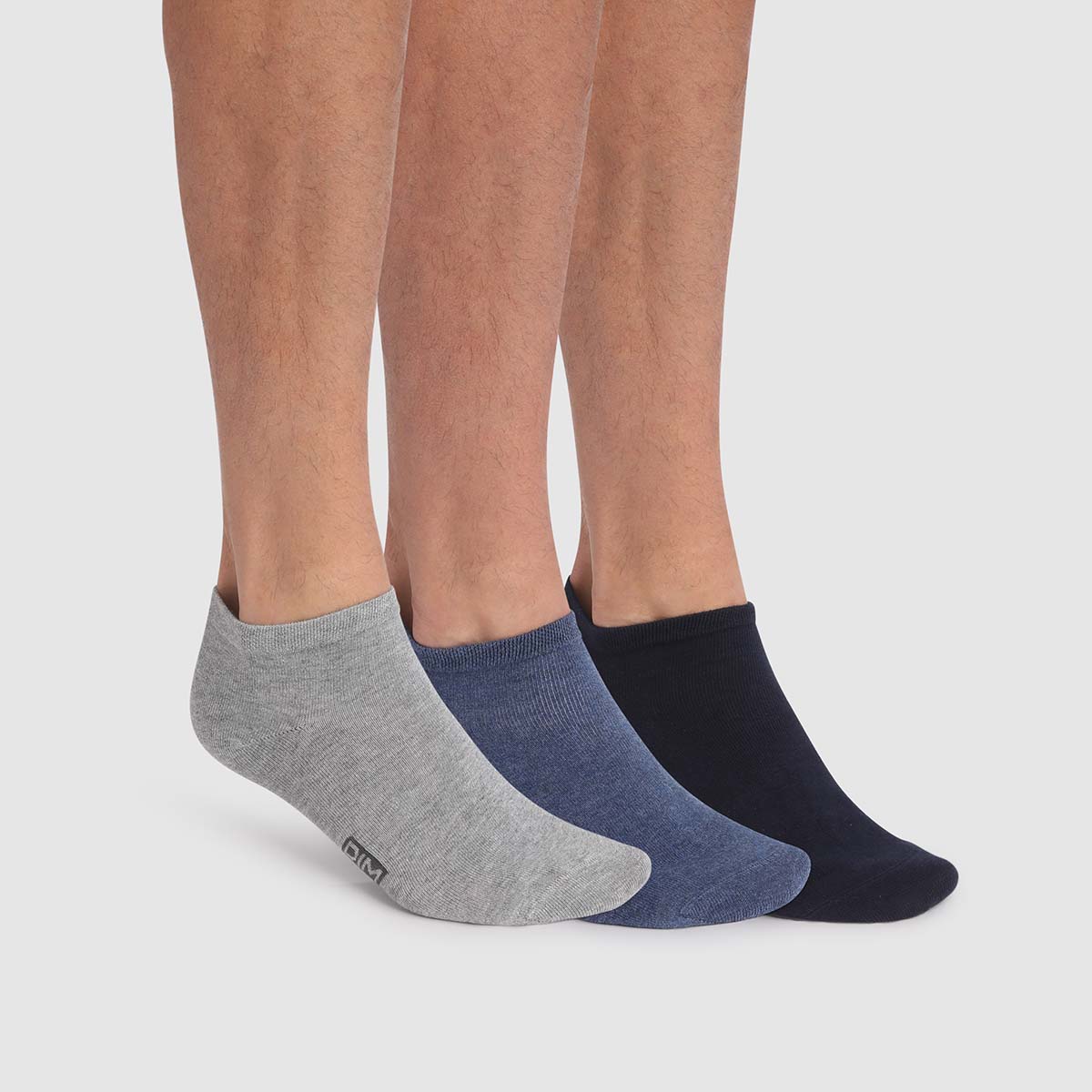 mens blue ankle socks