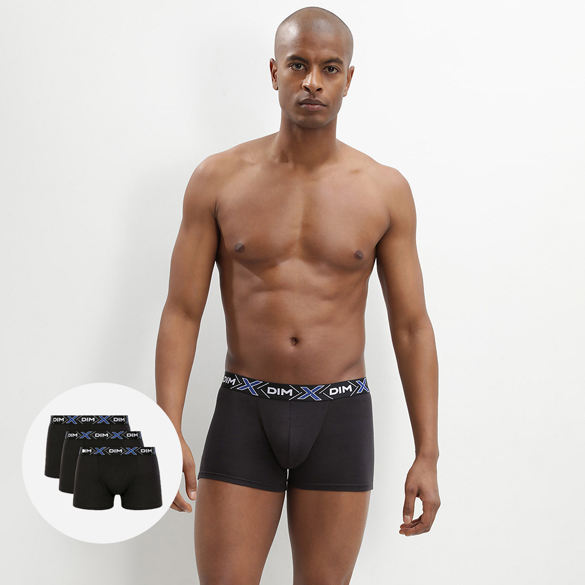 Fdx IT Black Men's & Boy's Compression Boxer Shorts