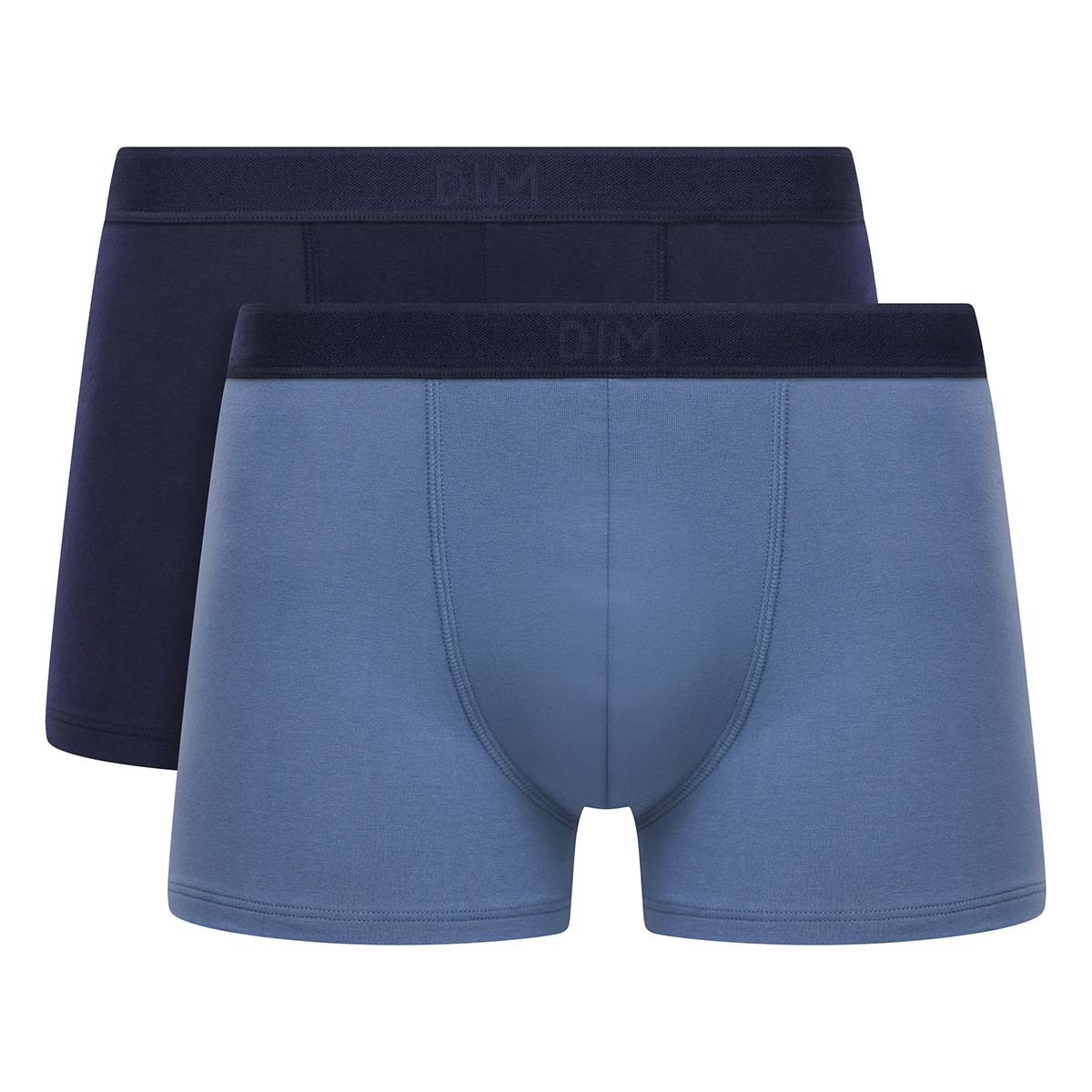 Dim Men's Ultra Resist Stretch Cotton Boxer Shorts x3, Denim Blue