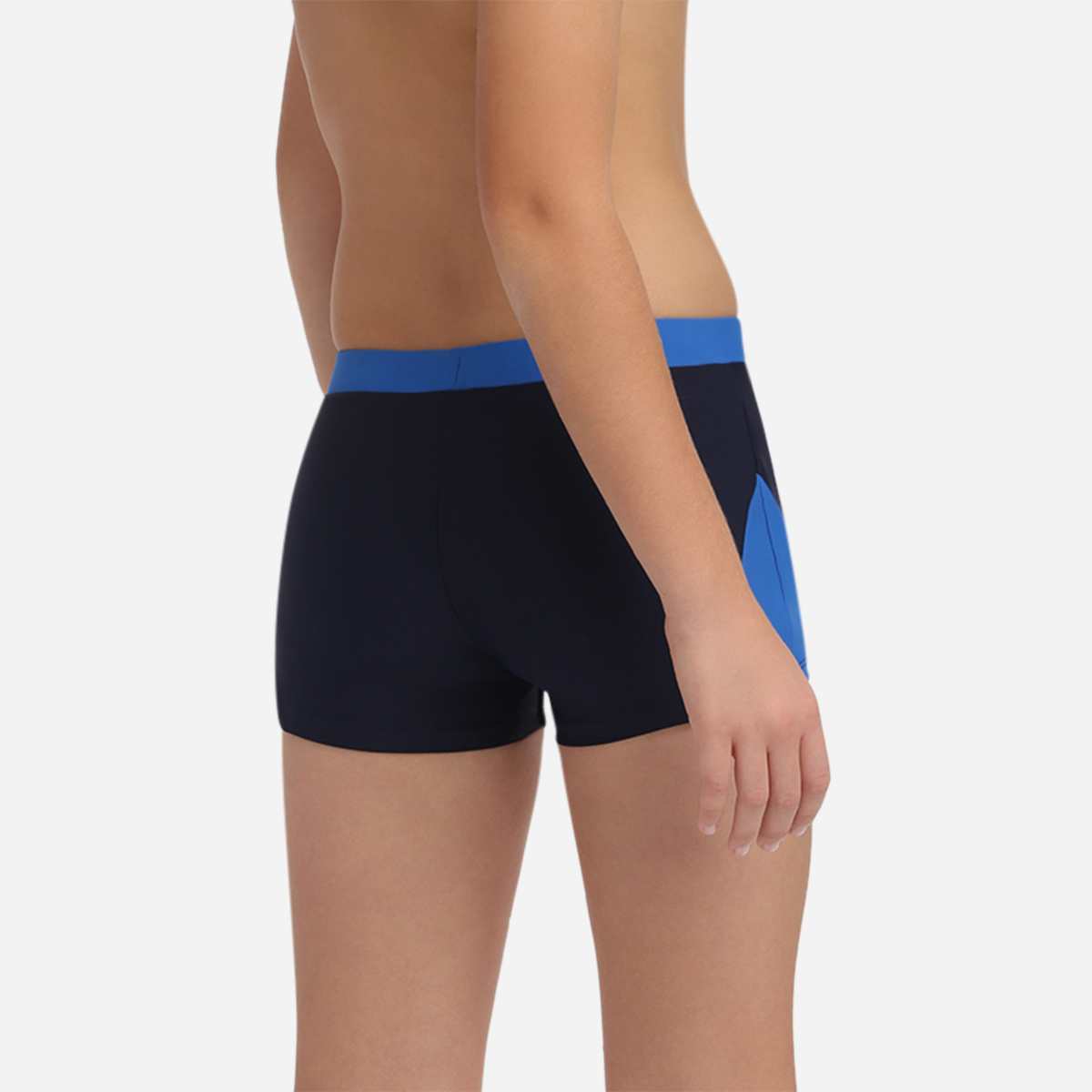 Navy blue store boy shorts swimwear